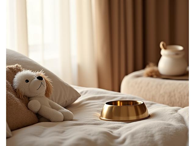 高級ペットホテルのスイートルームの画像